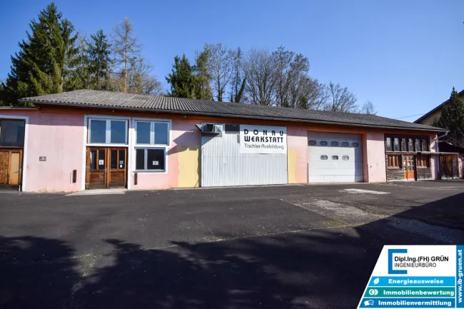 Vielseitige Gewerbeliegenschaft mit Büro & Hallenflächen auf 2.950 m² - Bild