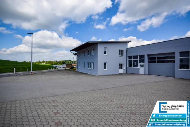 Hochwertige Gewerbeimmobilie nahe Linz – Produktion, Lager & Büro - Bild