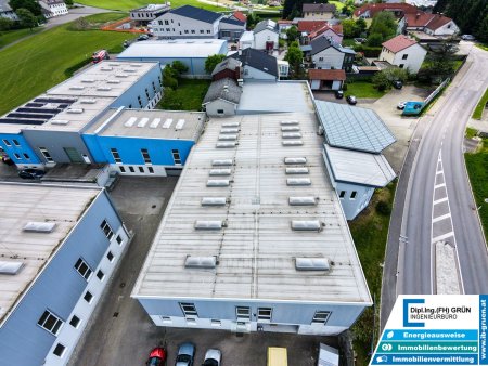 Hochwertige Gewerbeimmobilie nahe Linz – Produktion, Lager & Büro