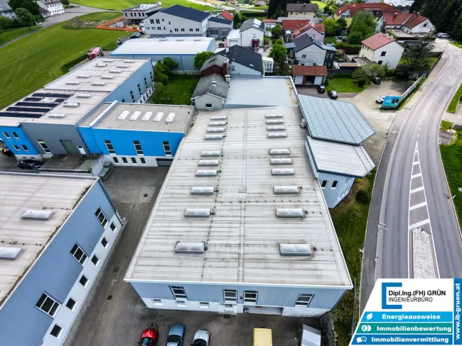 Hochwertige Gewerbeimmobilie nahe Linz – Produktion, Lager & Büro - Titelbild