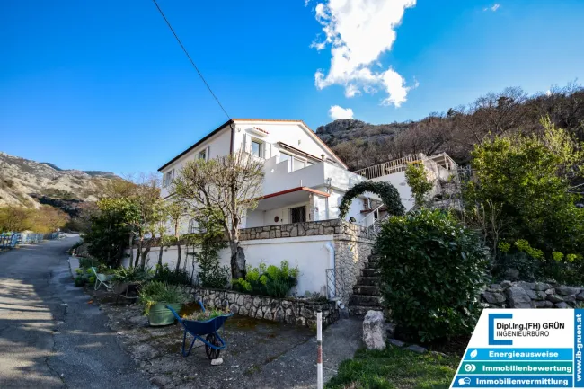 Hochwertiges Ferienhaus in Lukovo/Kroatien – 3 Wohneinheiten, Meerblick, Boot & Boje inklusive - Titelbild