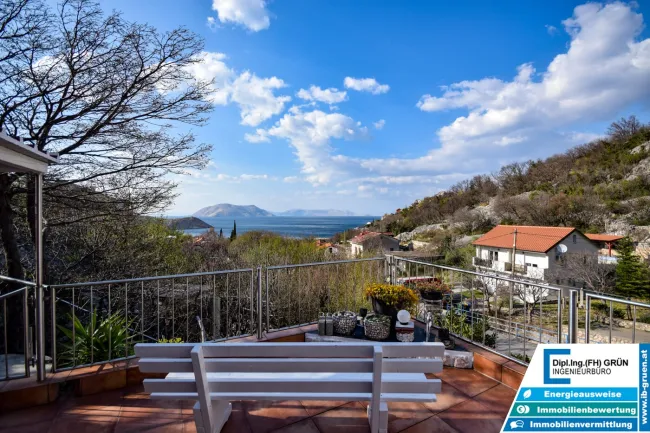 Hochwertiges Ferienhaus in Lukovo/Kroatien – 3 Wohneinheiten, Meerblick, Boot & Boje inklusive - Bild