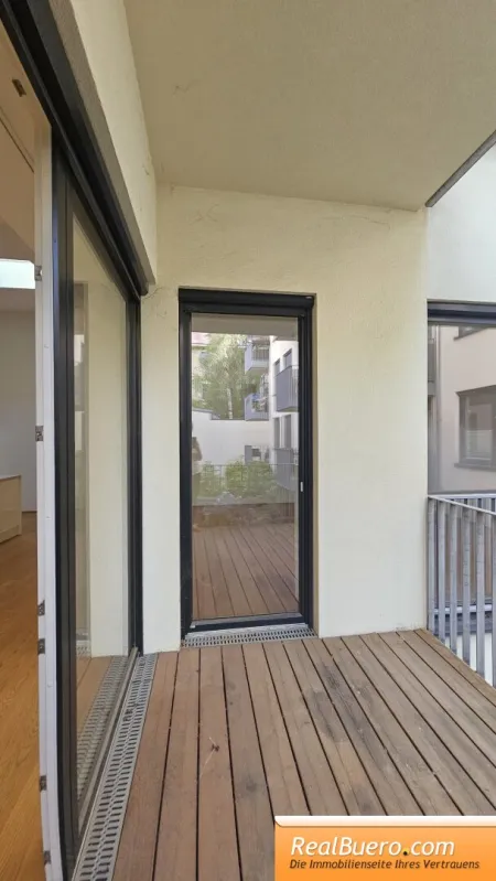 1. Ebene - Balkon Ansicht 2 derzeit