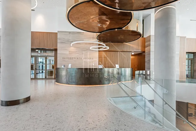 Lobby, Eingangsbereich Danube Flats