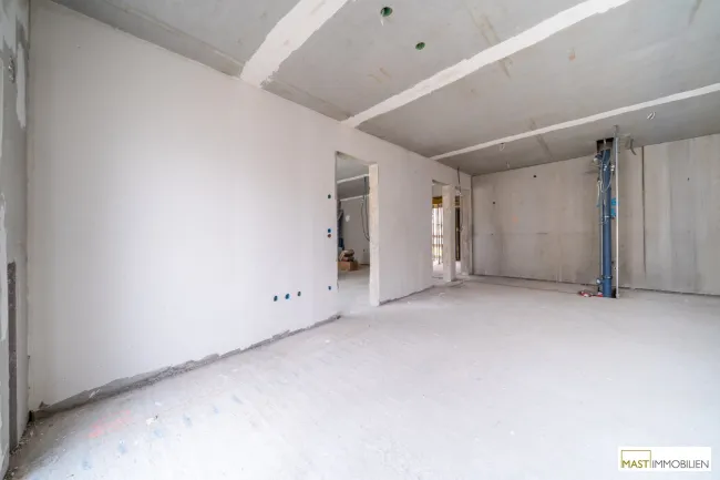 *Dachgeschoss* Provisionsfreie 2-Zimmer Wohnung mit großem Balkon - Bild