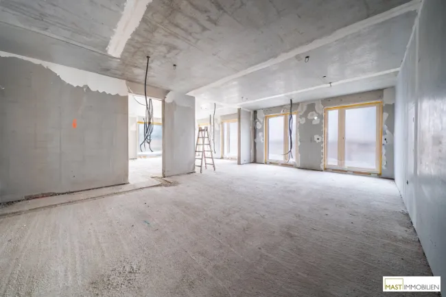 *Frühjahr 2027* 4-Zimmer DG-Wohnung mit 2 Bädern und 39qm Balkon! - Bild