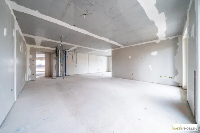 *Frühjahr 2027!* Hochwertige 3-Zimmer Wohnung mit großem Balkon - Bild