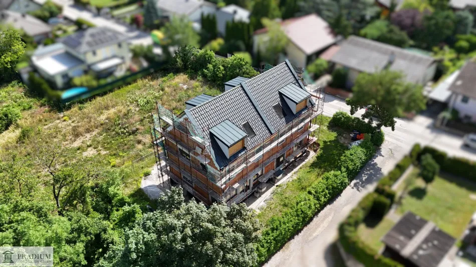 Wohnen mit Weitblick - Doppelhaushälfte im Rohbau in Enzesfeld-Lindabrunn - Bild