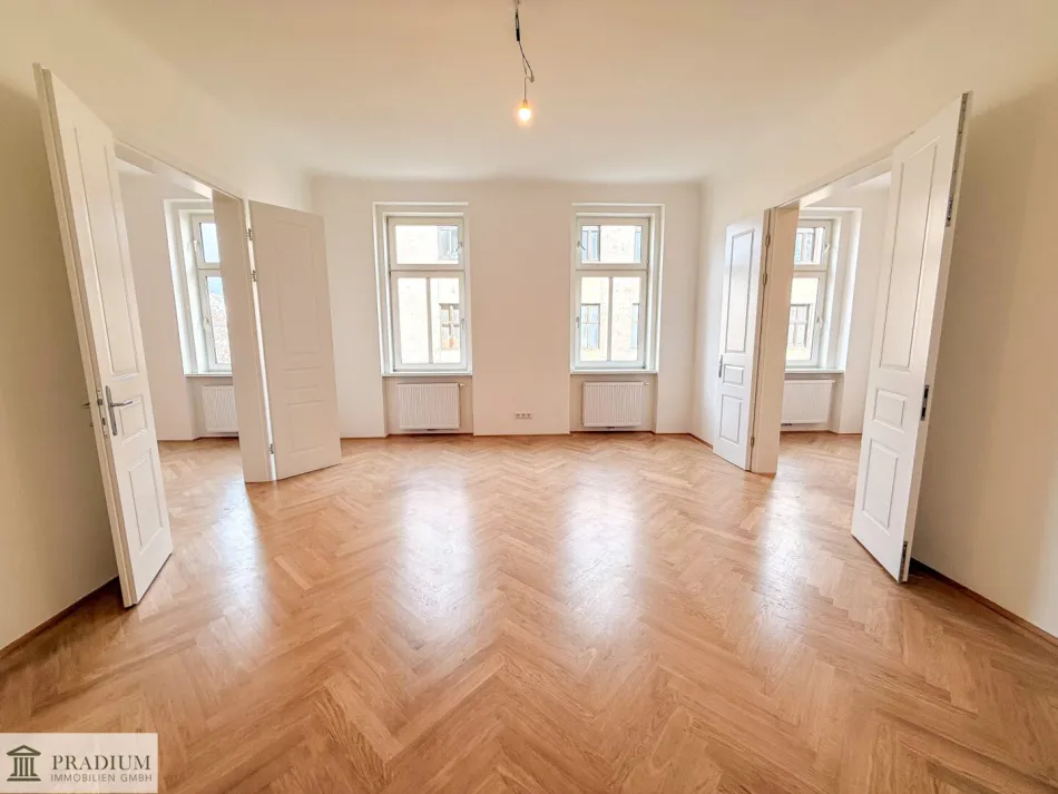 Generalsanierte 3-Zimmer-Wohnung in 1090 Wien – ideal für Ärzt:innen, Studierende oder WGs! - Titelbild