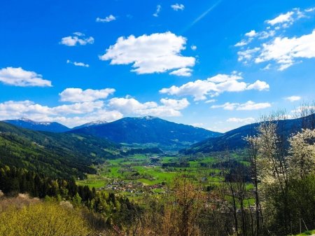 Grundstück Maltaberg - Blick ins Tal