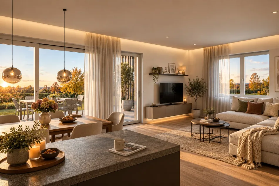 Großzügig wohnen mit Weitblick - 4-Zimmer-Wohnung mit großer Terrasse (B4) - Titelbild