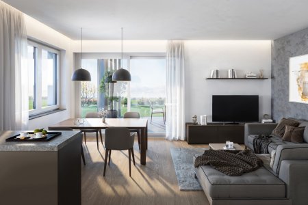 Weitblick & Wohlgemfühl: Moderne 3-Zimmer Wohnung in Lendorf (B6)
