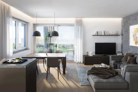 Weitblick & Wohlgemfühl: Moderne 3-Zimmer Wohnung in Lendorf (B6)