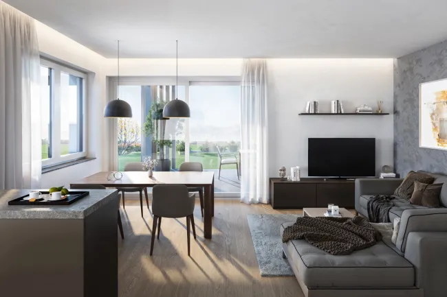 Weitblick & Wohlgemfühl: Moderne 3-Zimmer Wohnung in Lendorf (B6) - Titelbild