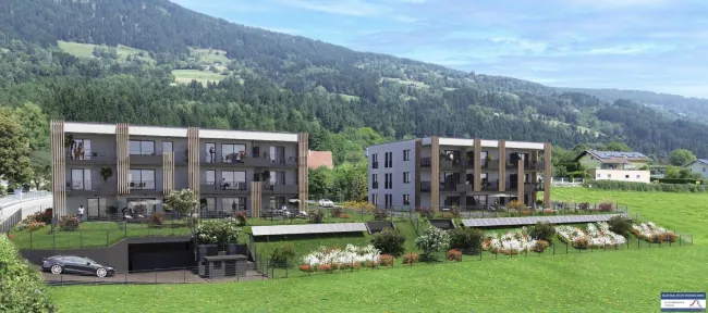 Weitblick & Wohlgemfühl: Moderne 3-Zimmer Wohnung in Lendorf (B6) - Bild