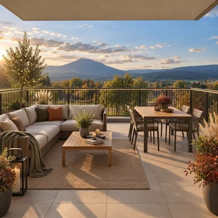 3-Zimmer-Penthouse mit Bergblick - Ihr Platz ganz oben (B9)