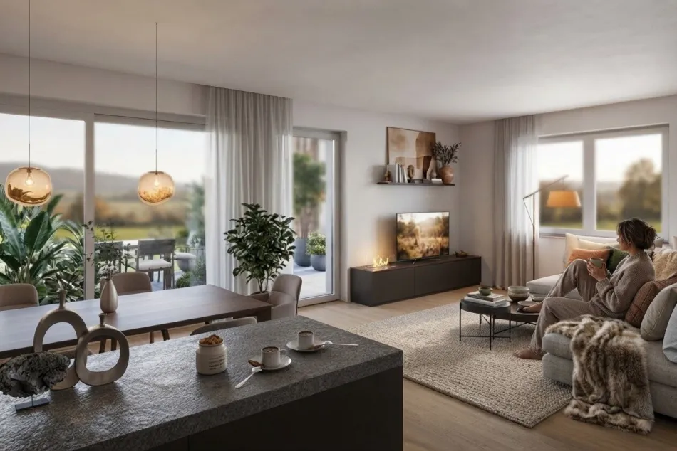 Penthouse mit 98 m² - Oben wohnen, großzügig leben (B7) - Titelbild