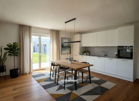 Einladende Doppelhaushälfte mit Garten, Doppelgarage und Terrasse in Stadl-Paura – Ihr Erstbezug!