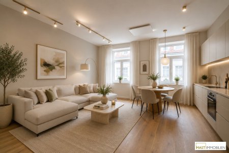 *ERSTBEZUG NACH GENERALSANIERUNG* Charmante 1-Zimmer-Altbauwohnung beim Clemens-Hofbauer-Park