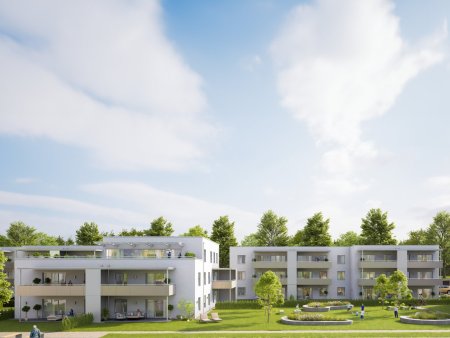Platz für alle! Wohnung mit Sicht ins Grüne in der Kaiserallee Grafenstein - Baukörper K2 - Top 3 (OG)