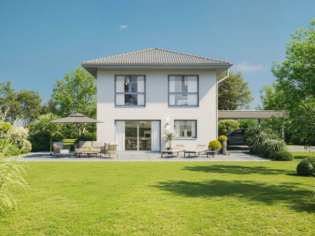 Schlüsselfertiges Einfamilienhaus mit Wohlfühlcharakter in Grafenstein I LIVIN EFH 121 - Titelbild