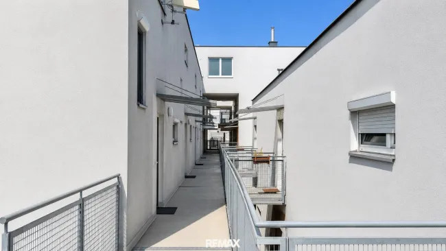Außenbereich Eingang zur Wohnung