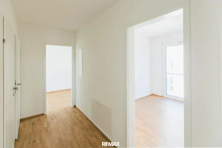 Separater Flur zu den Schlafräumen