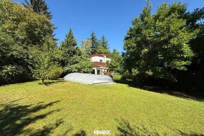 Einfamilienhaus mit Pool Visualisierung