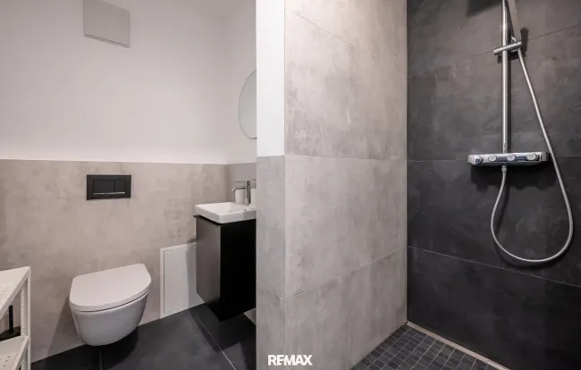 Badezimmer mit WC