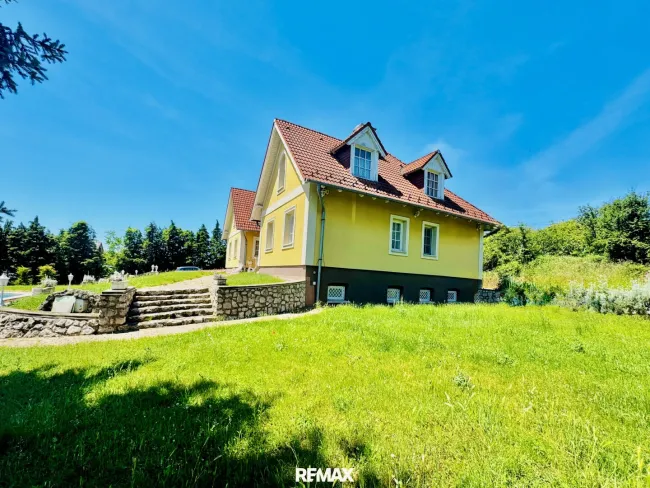 Haus seitlich