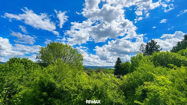 Wunderschöner Blick ins Grüne Umland