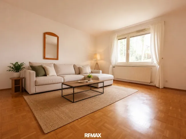 Wohnzimmer KI-Generiert