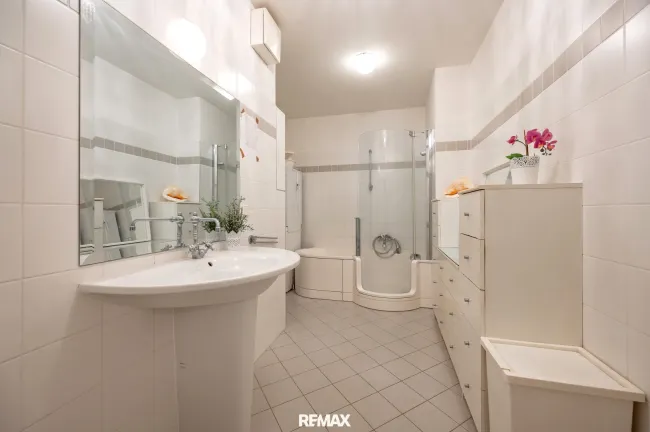 Badezimmer mit WC