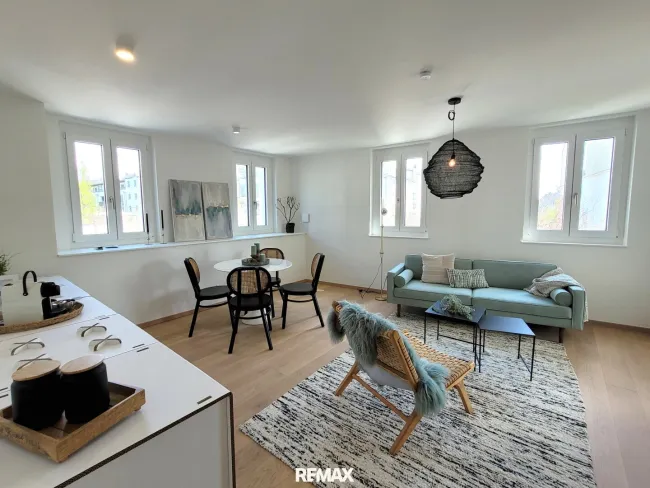 Elegante 2 Zimmer-Wohlfühlwohnung, Erstbezug, Loggia, Erdwärme - Bild