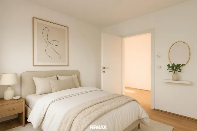 Schlafzimmer 1, Homestaging