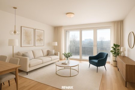 Wohn-Essbereich, Loggia, Homestaging