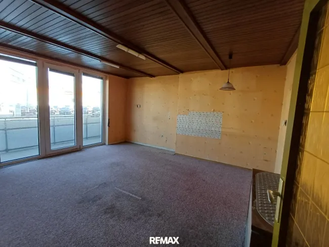 Wohn-Schlafzimmer KI generiert