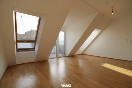Wohnzimmer mit Dachflächenfenstern