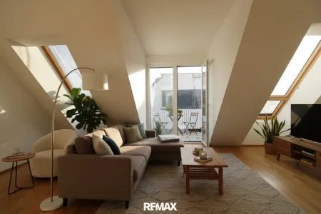 Wohnzimmer KI generiert