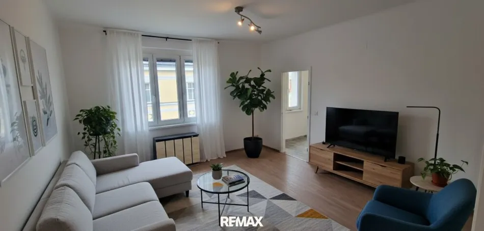Wohnzimmer KI generiert