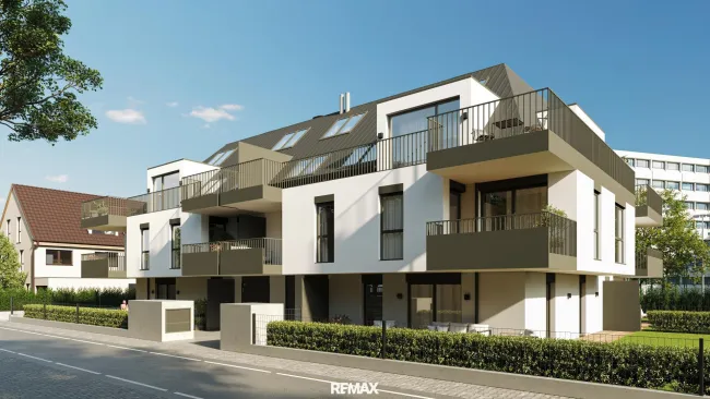 Visualisierung Haus Vorderansicht