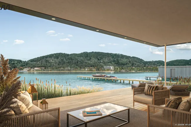 The Hamptons Am Wörthersee zwischen Velden und Maria Wörth ein Rückzugsort, der nicht Eindruck macht - sondern Eindruck hinterlässt - Bild
