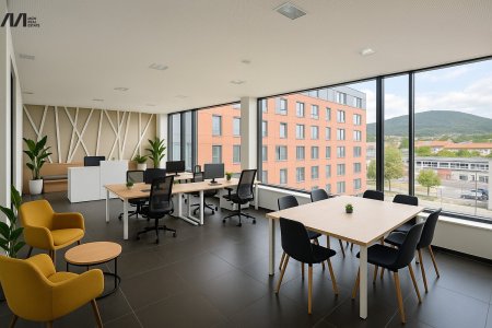 Repräsentatives Büro mit Weitblick – arbeiten in stilvoller Atmosphäre