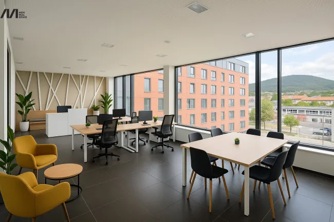 Repräsentatives Büro mit Weitblick – arbeiten in stilvoller Atmosphäre - Bild