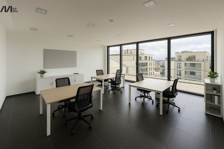 Repräsentatives Büro mit Weitblick – arbeiten in stilvoller Atmosphäre