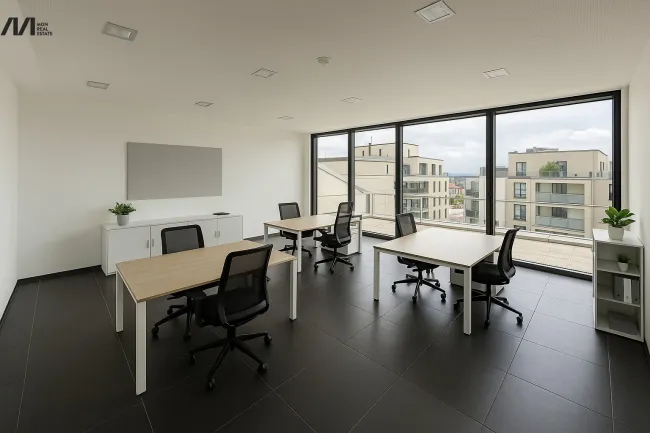 Repräsentatives Büro mit Weitblick – arbeiten in stilvoller Atmosphäre - Bild