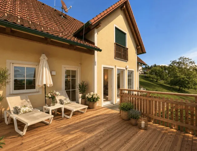 Villa im Umland von Graz, 3000m2 Grund, Panoramablick, uvm... - Titelbild
