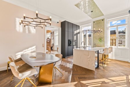 Naschmarkt-Residenz mit Parkblick | 167 m² Altbau-Luxus | Vollmöbliert