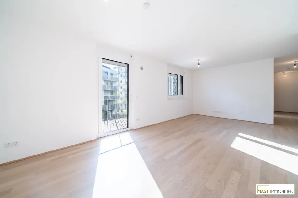 Keine Wartezeit aufs neue Zuhause! Exklusive 3-Zimmer-Familienwohnung bei der Alten Donau - Titelbild