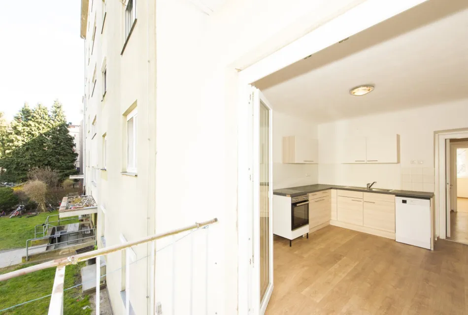 Gemütliche 3-Zimmer-Wohnung in Graz mit Balkon - Titelbild
